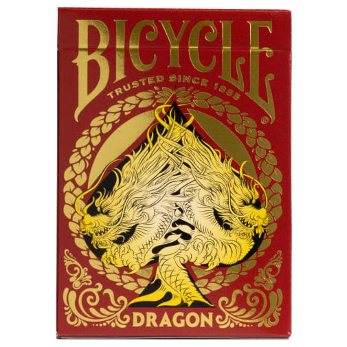 Bicycle Playing Cards - Dragon Red