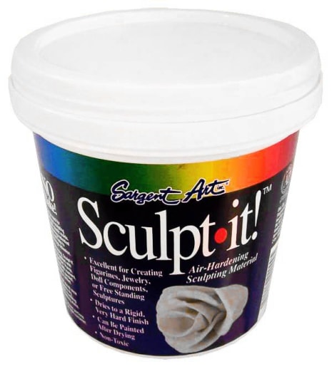 Sculpt-it! Air Hardening Sculpting Material 2 lb. (White)