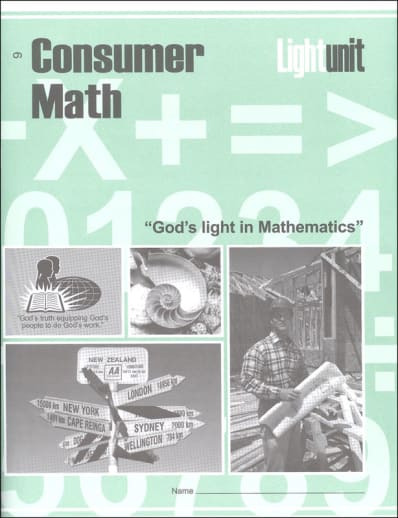 Consumer Math LightUnit 9