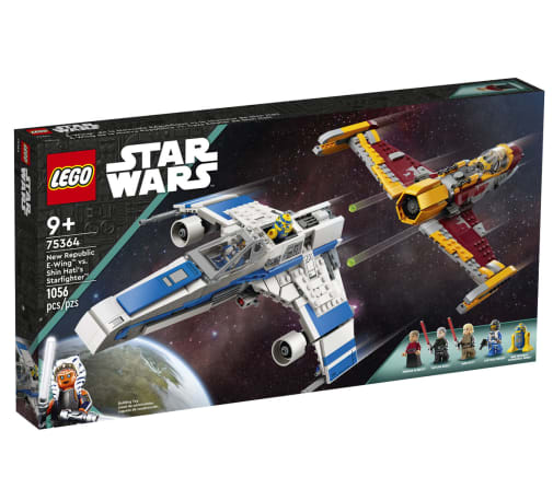 LEGO Star Wars New Republic E-Wing vs Shin Hati's Starfighter (75364)