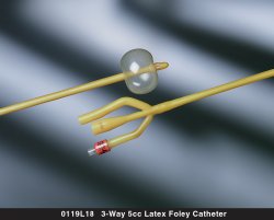 Bard Lubricath Foley Catheter, 18 Fr. MK 4038