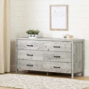 6-Drawer Double Dresser