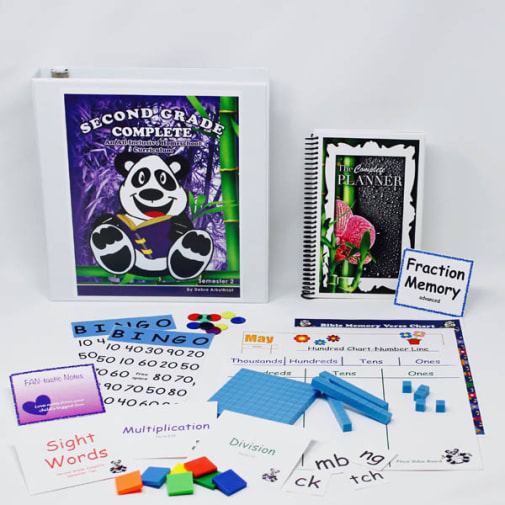 Second Grade Complete: Semester 2 Bundle