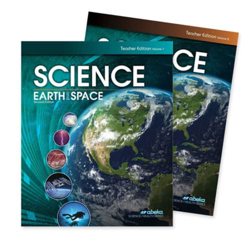 Abeka Science: Earth and Space Teacher Edition Volumes 1 & 2