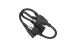 AC Power Cord 2 Way Splitter, 5-15P to 5-15R x2, 14AWG, 2ft, Black