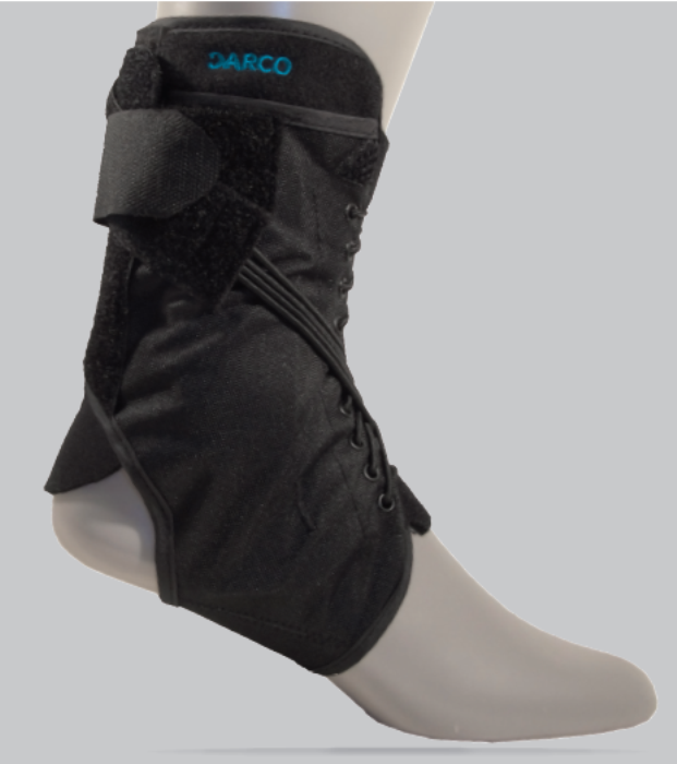 Darco Web Ankle Brace, Bungee / Hook and Loop Strap Closure, Large MK 779566