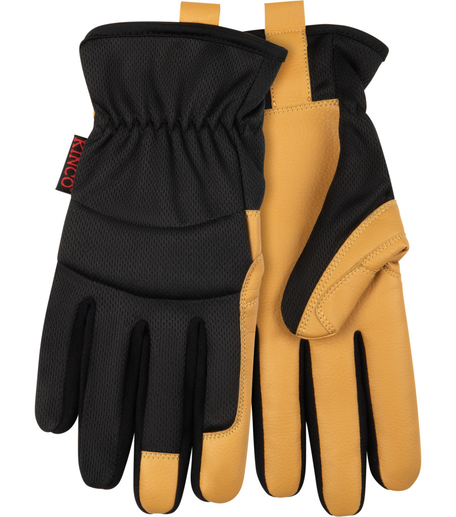 KincoPro&trade; Breathable Light-Duty Black Synthetic, Black, large image number 0