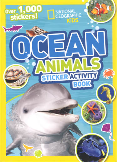National Geographic Kids On Ocean Animals Sticker Activity Book