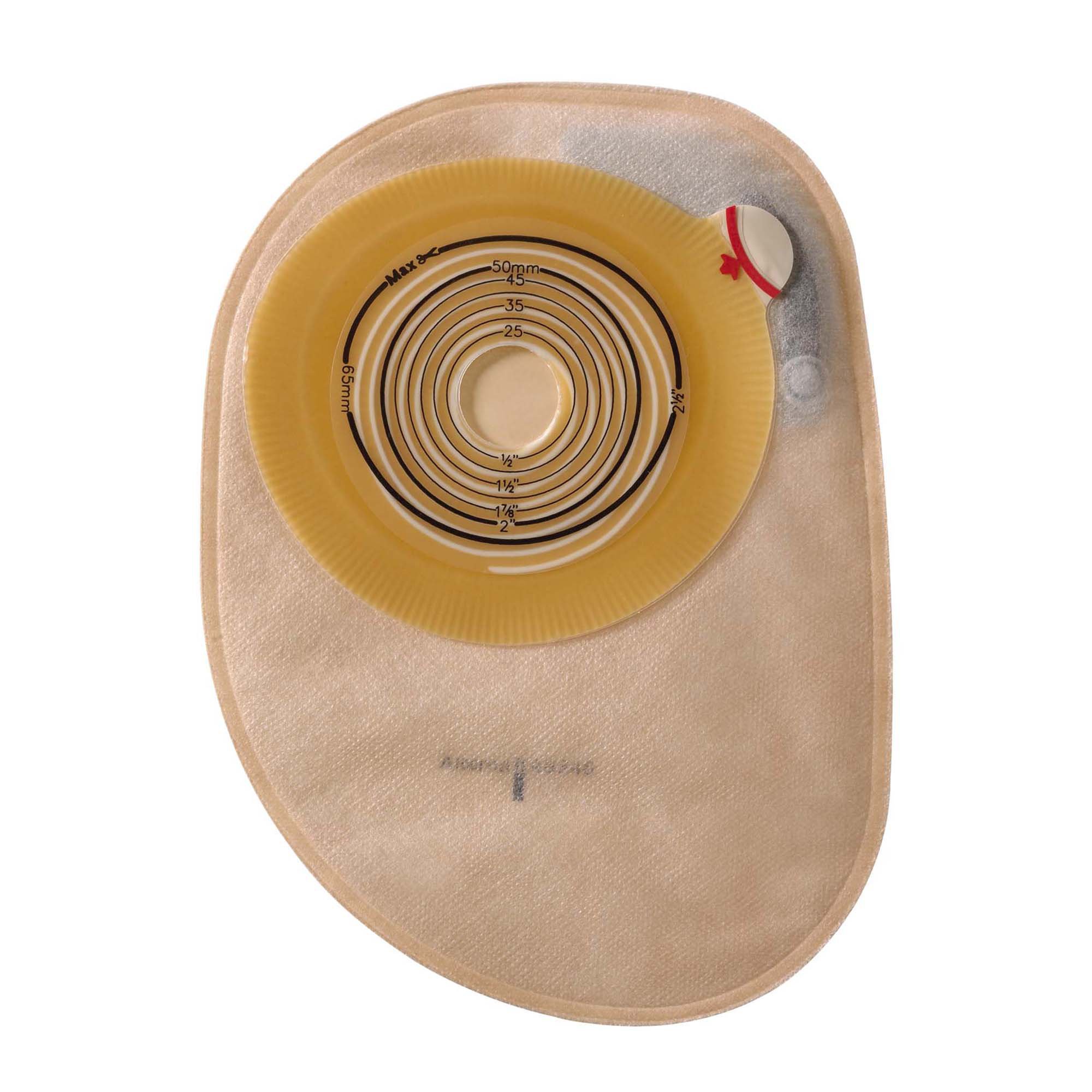 Assura Flat 1-Piece Closed End Opaque Colostomy Pouch, 20 to 75mm Stomas MK 550946