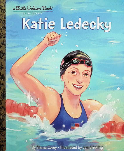 Katie Ledecky: Little Golden Book Biography