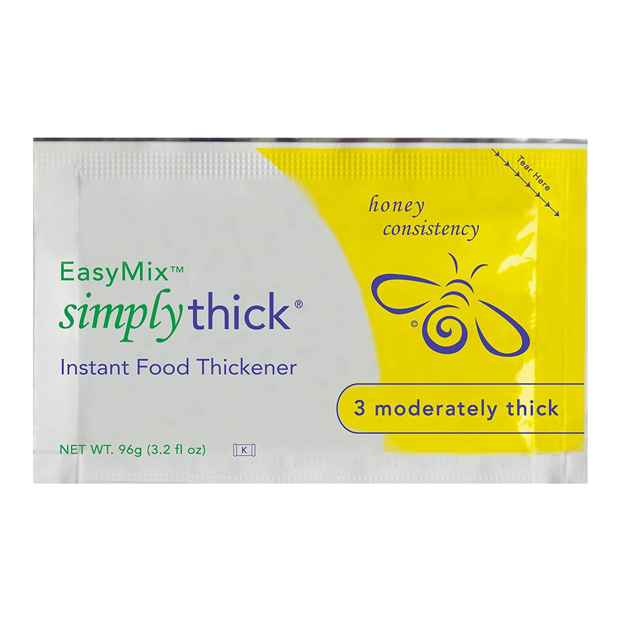 SimplyThick Easy Mix Food and Beverage Unflavored Thickener, Honey Consistency MK 1087564