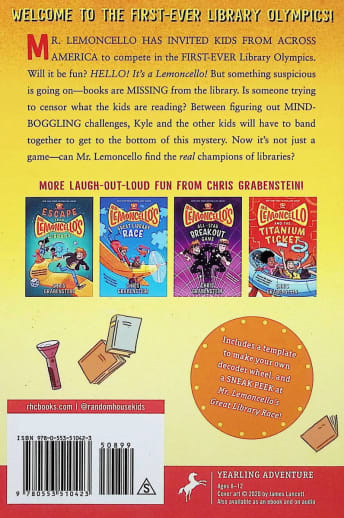 Mr. Lemoncello's Library Olympics by Chris Grabenstein