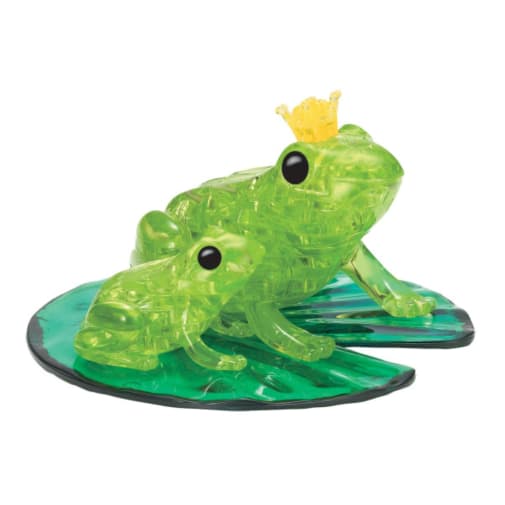 3D Crystal Puzzle - Frog & Baby