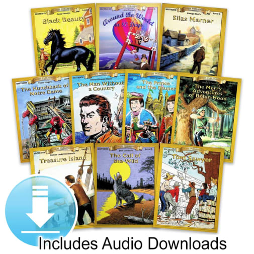 All 10 Level 2 Classic Worktexts with Audio Downloads
