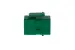 Cat6 RJ45 Inline Coupler Type Keystone Jack, Green