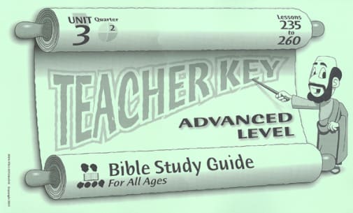 Advanced Teacher Key for Lessons 235-260