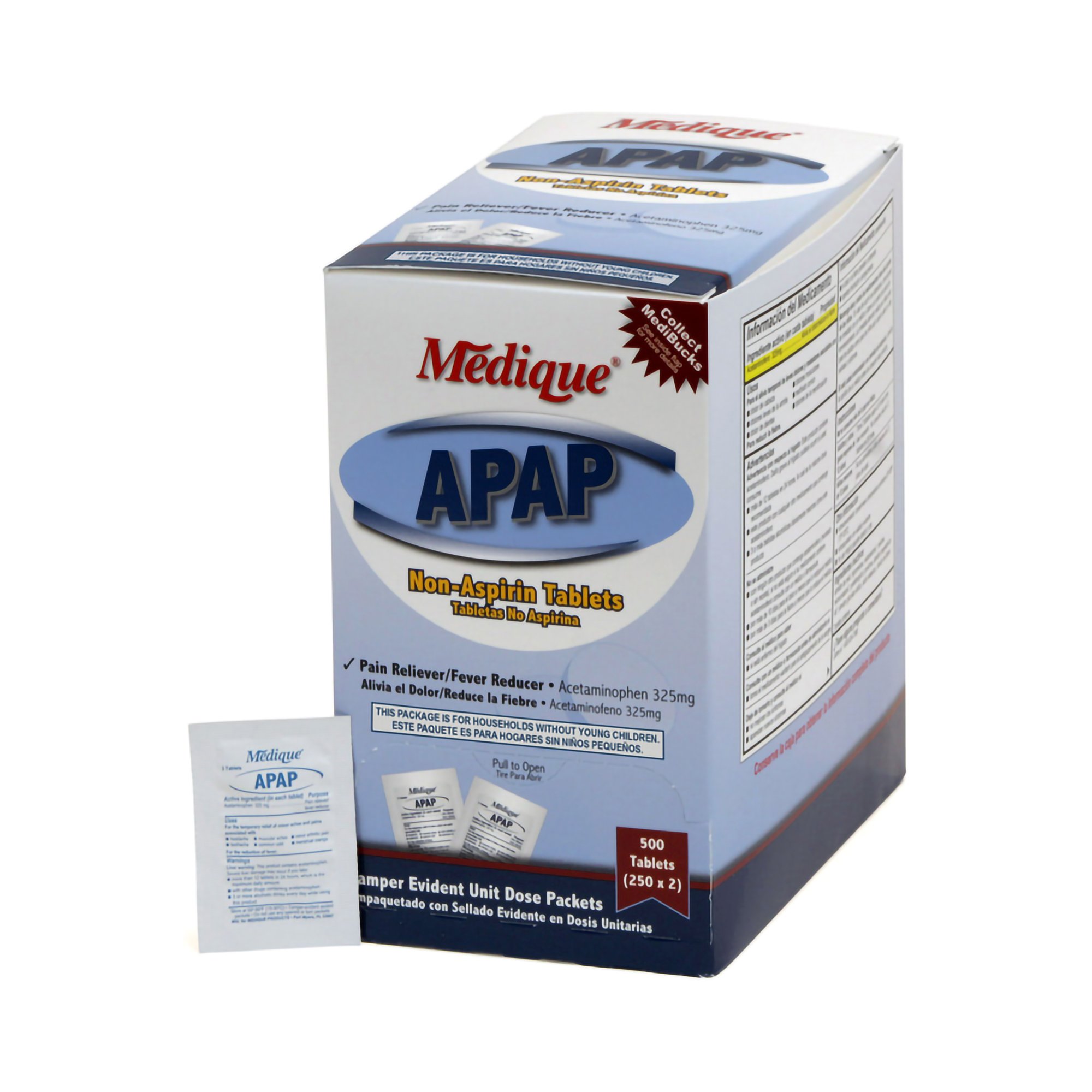 Medique APAP Acetaminophen Pain Relief MK 995478