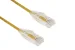 Cat6 Slim Ethernet Patch Cable, Snagless, 7 ft, Yellow