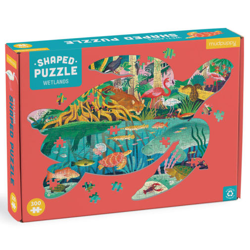 Wetlands 300 Piece Shaped Scene Puzzle