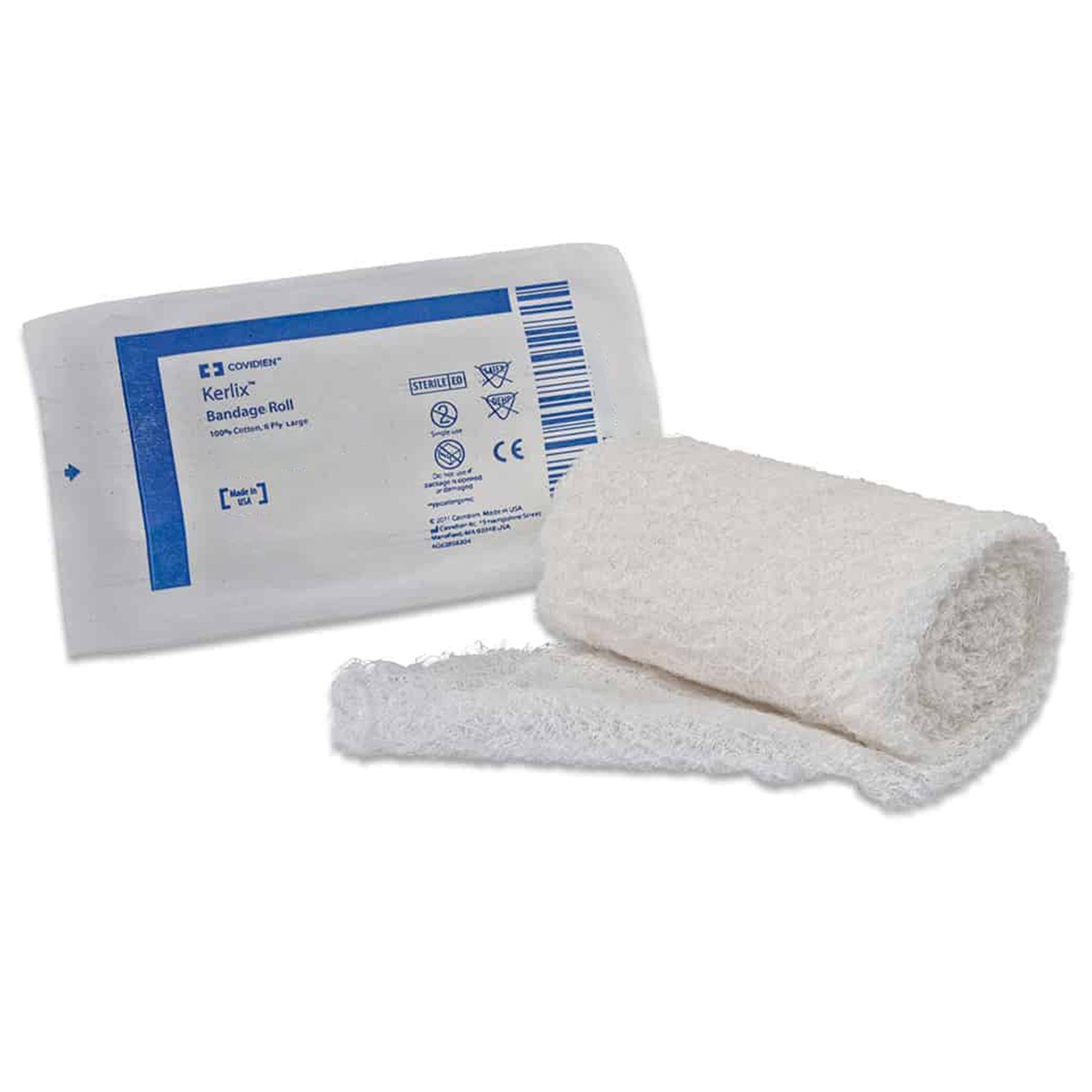 Kerlix Fluff Bandage Roll, 3-4/10 Inch x 3-6/10 Yard, 6-Ply MK 183899