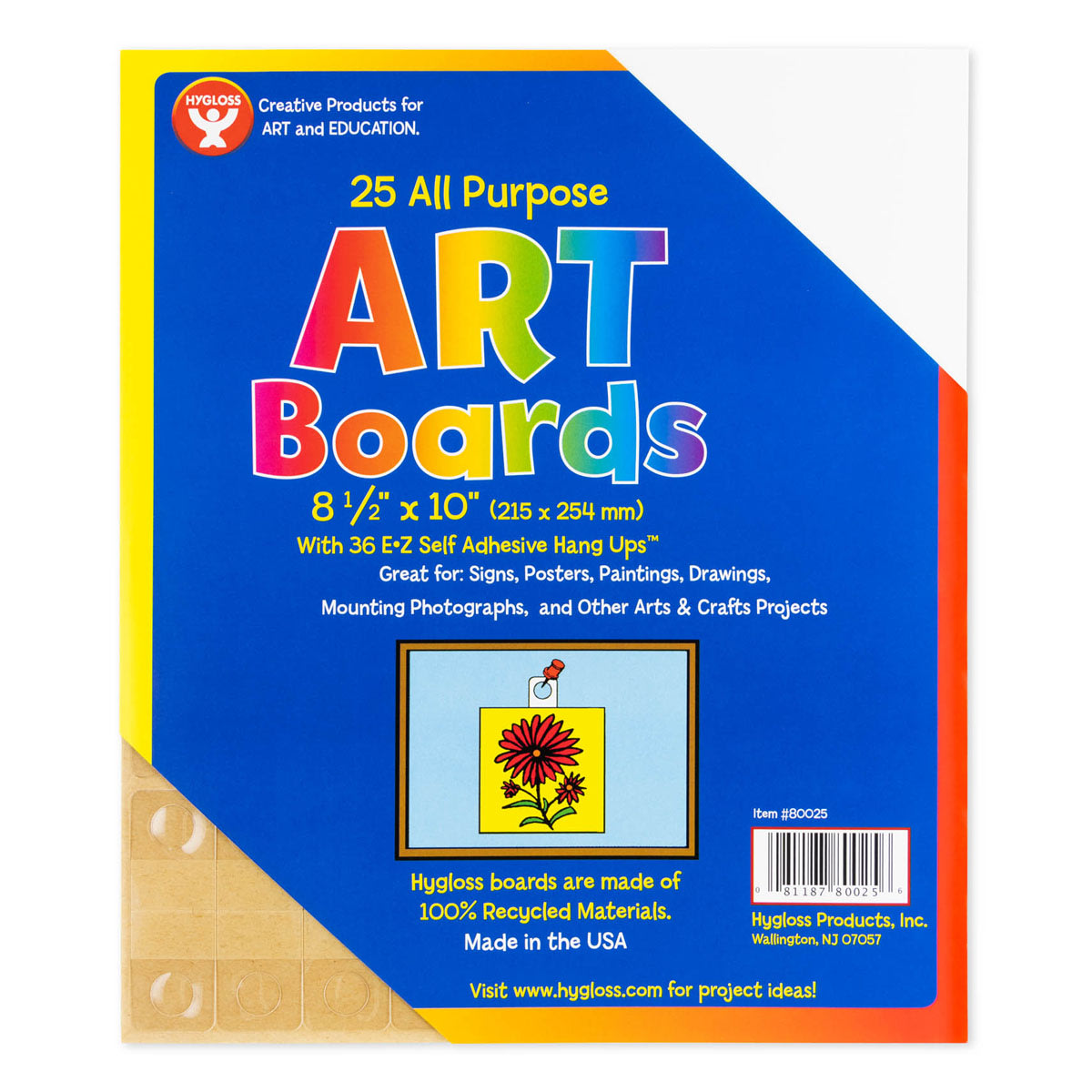 Art Boards - White 8.5