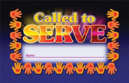 Called to Serve Incentive Punch Card