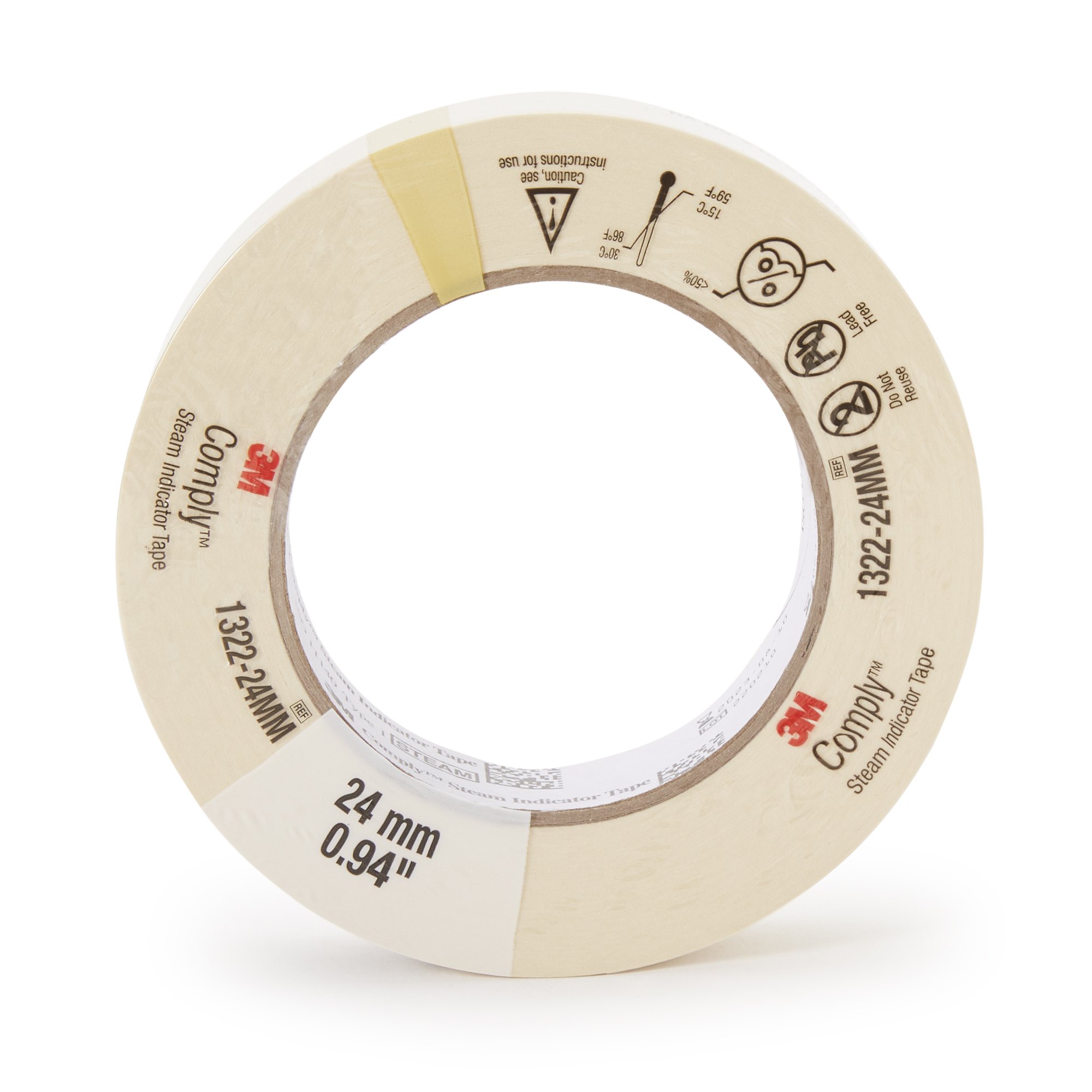 3M Comply Steam Indicator Tape, Lead-Free MK 775747