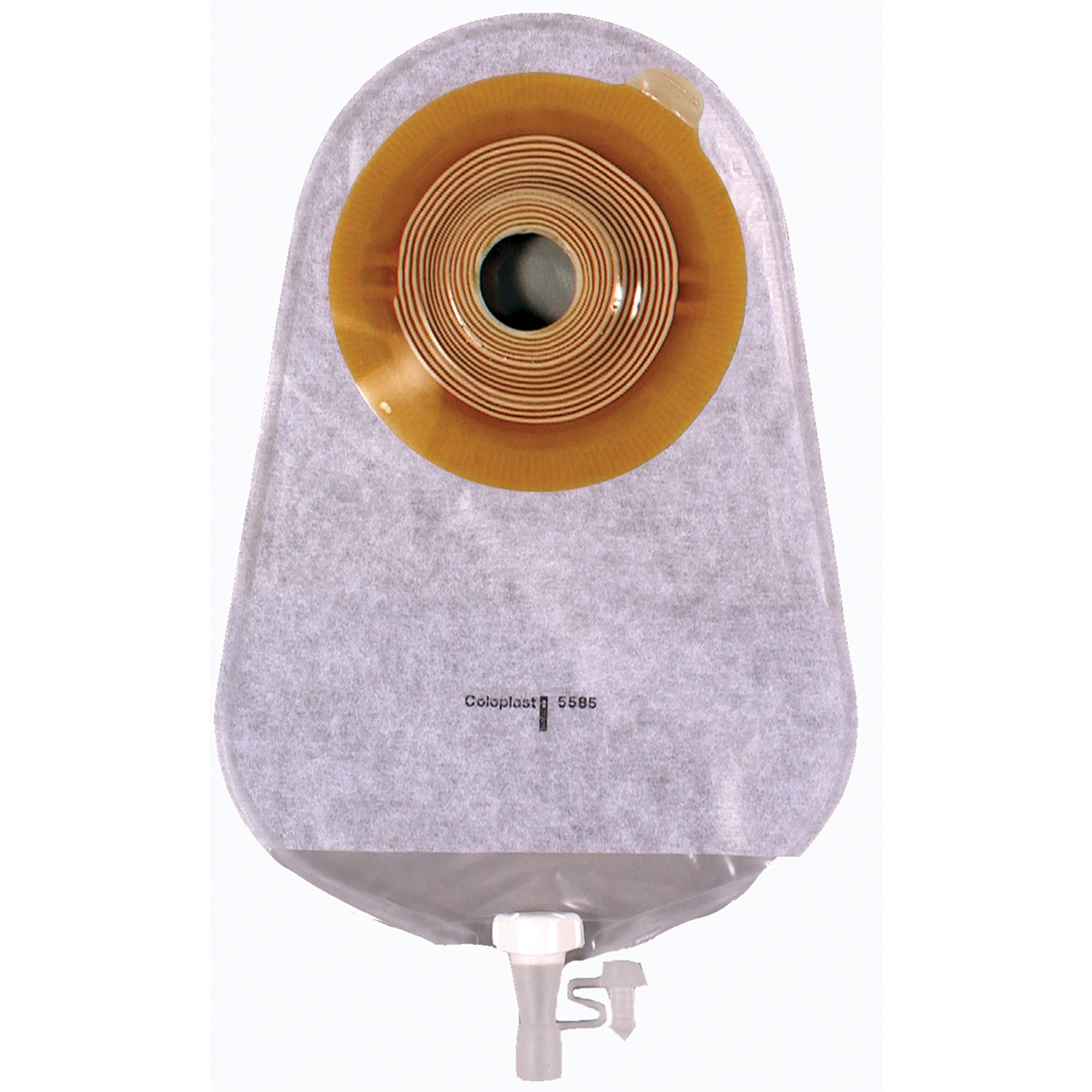 Assura Deep Convex 1-Piece Transparent Urostomy Pouch, 25mm Stoma MK 474414