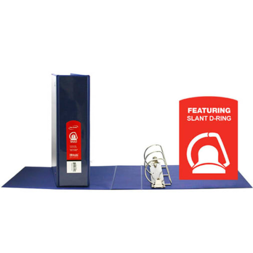 Binder - Slant-D Ring View 3" Blue