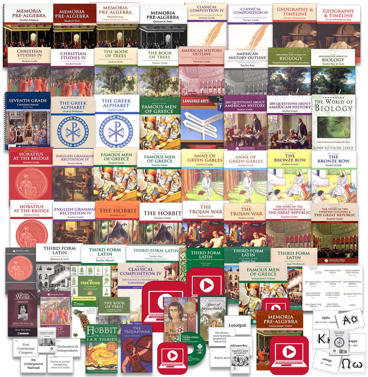 Memoria Press Curriculum 7th Grade Package