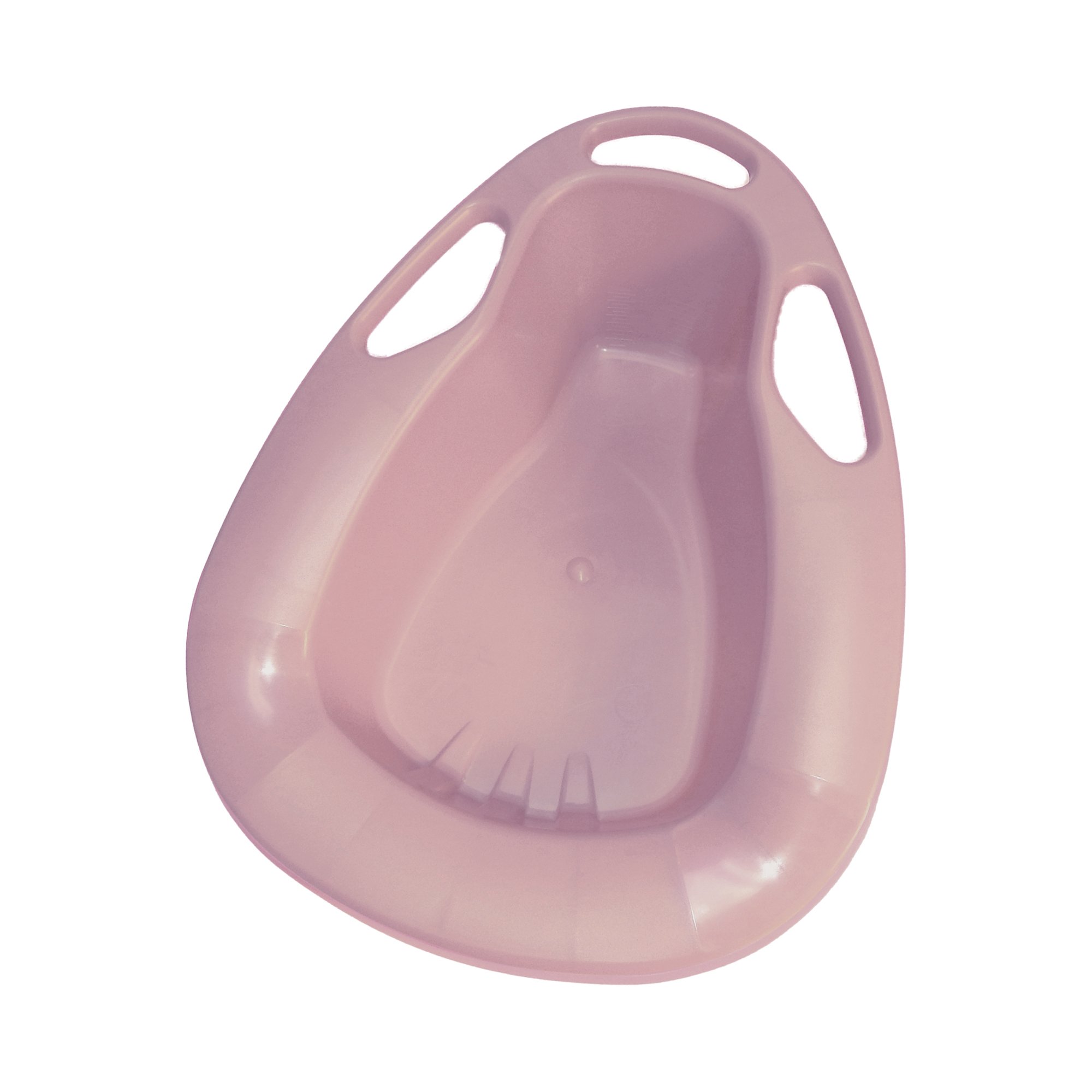 Medegen Stackable Bedpan with Handles, Dusty Rose, 2 Quart MK 198960