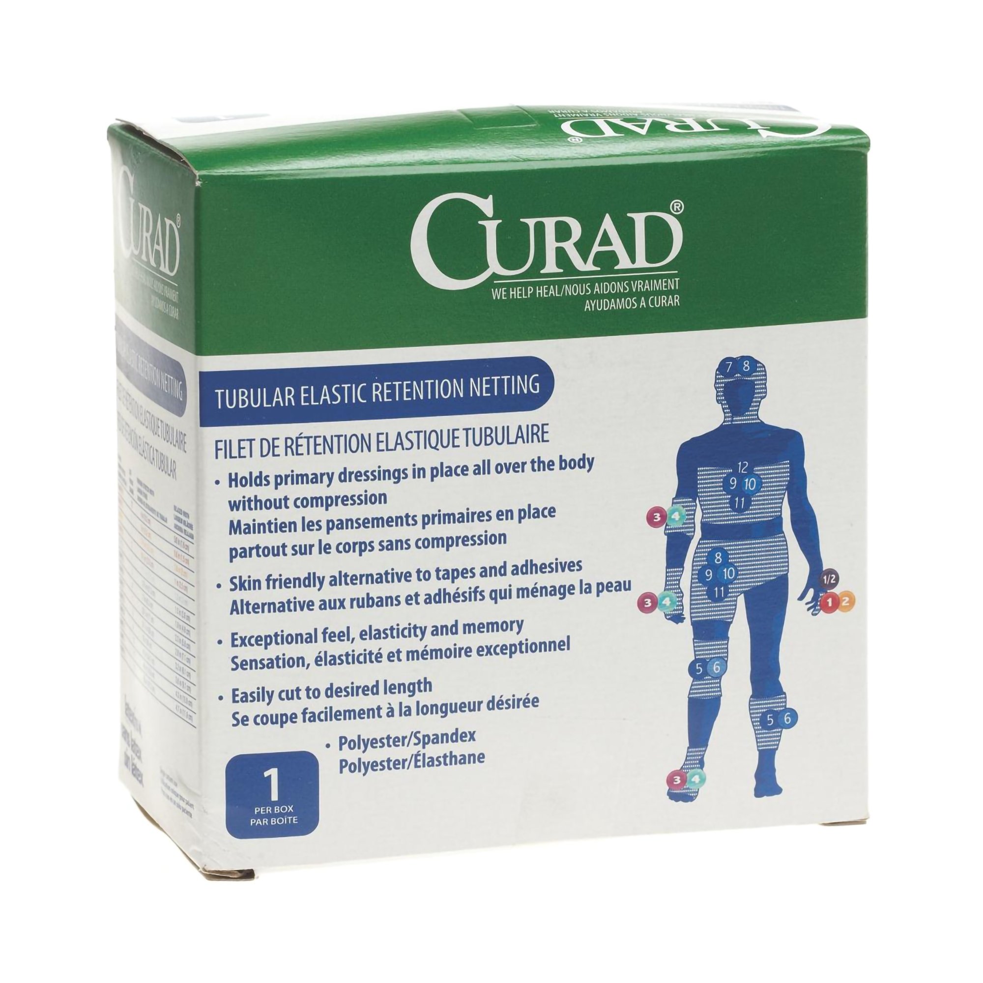 Curad Elastic Net Dressing, 28 Inch x 25 Yard MK 410817