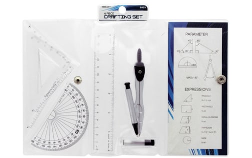 Drafting Set - 6 piece