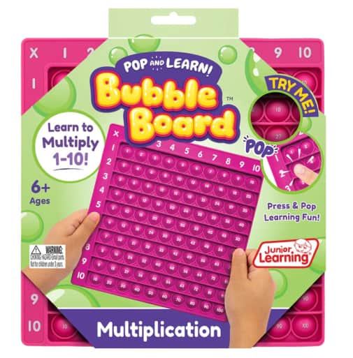 Multiplication Bubble Boards