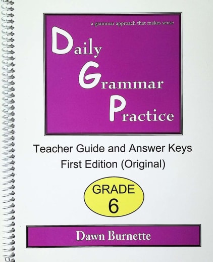 Daily Grammar Practice Teacher Guide Grade 6 (1st Edition)