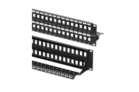 Cable Management | 48 Port Network Closet Cleanup Kit | Patch Cables ...