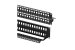 48 Port Network Closet Cleanup Kit, Patch Cables, Cable Manager, Velcro Ties