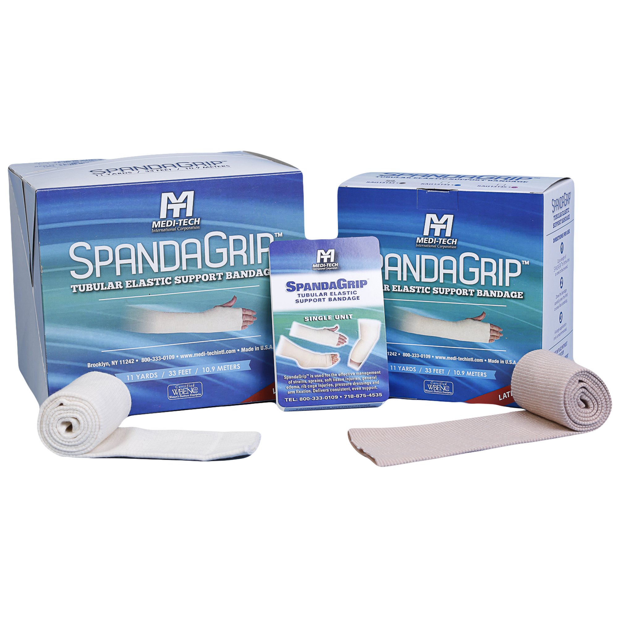SpandaGrip Elastic Tubular Support Bandage, 4-1/2 Inch x 11 Yard MK 817434