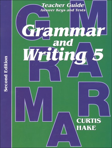 Grammar & Writing 5 Teacher Packet 2ED