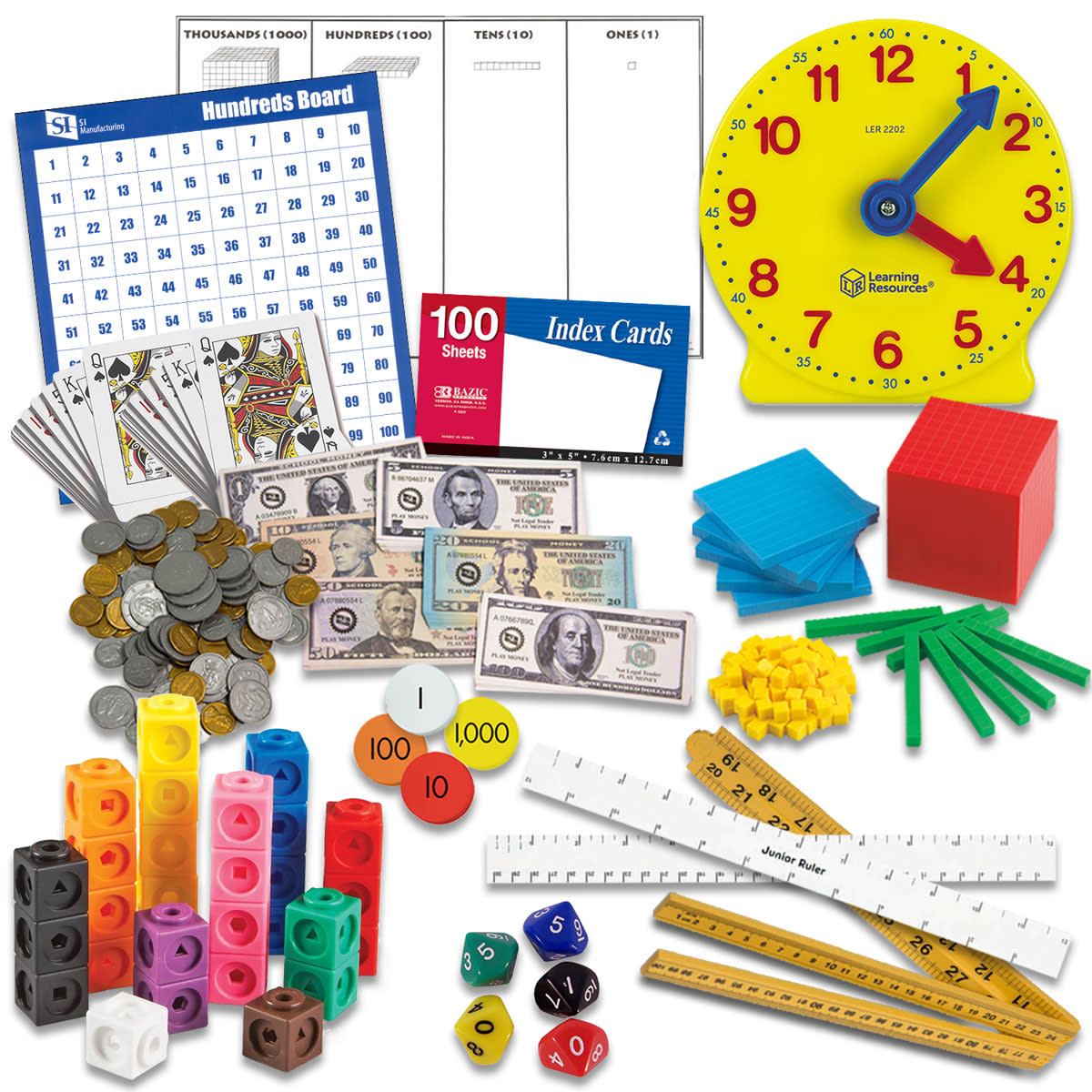 Primary Math US Level 3 Manipulatives Package