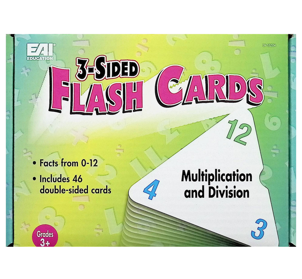 Triangle Flash Cards - Multiplication/Division