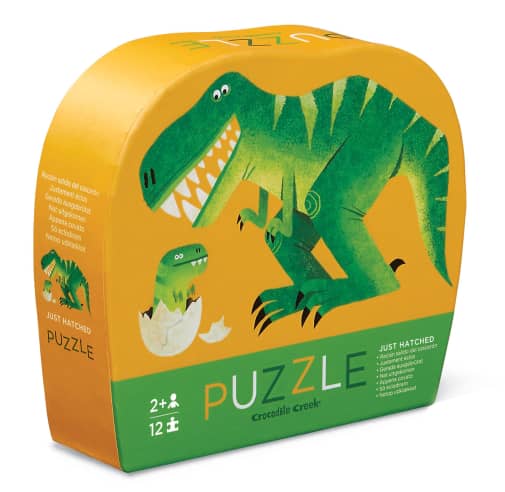 Crocodile Creek Just Hatched Puzzle (12 pieces)