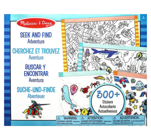 Melissa & Doug Seek & Find Sticker Pad - Adventure