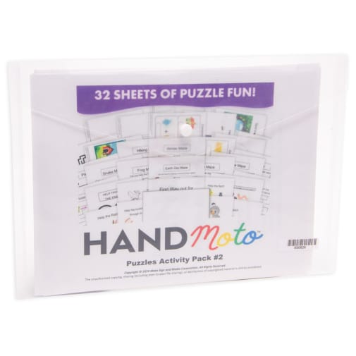 HandMoto Puzzles Activity Pack #2