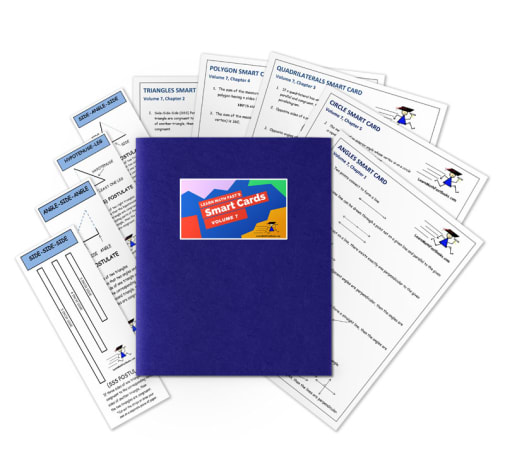 Learn Math Fast Smart Cards for Volume 7