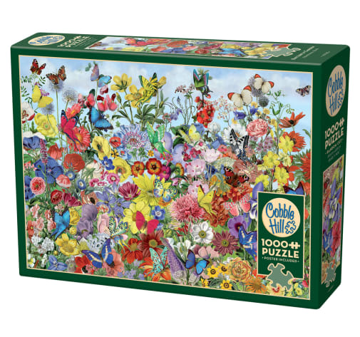 Cobble Hill Butterfly Garden Puzzle (1000 piece)
