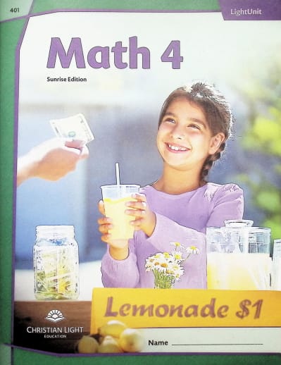 Mathematics LightUnit 401 Sunrise Edition