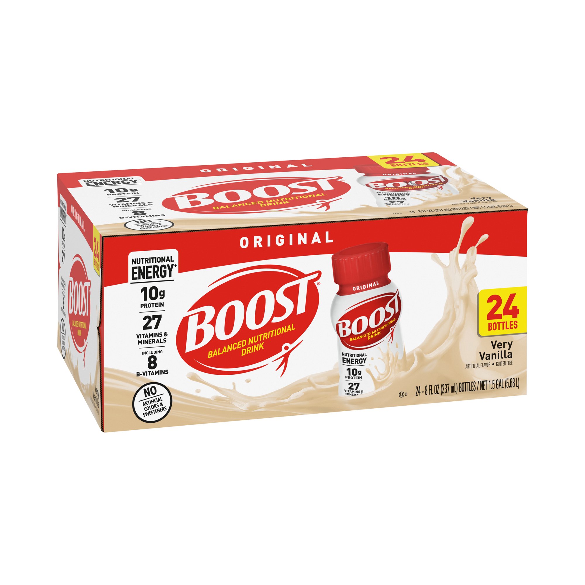 Boost Original Vanilla Balanced Nutritional Drink, 8-ounce bottle MK 1134426