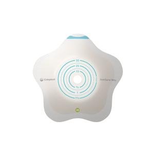 SenSura Mio Convex Flip Ostomy Barrier, Trim to fit 10  35 mm, Green Match MK 1124374