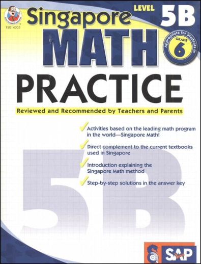 Singapore Math Practice 5B